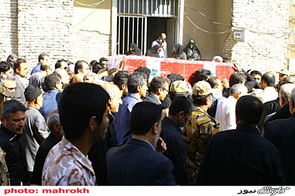 گزارش تصویری/ تشییع پیکر جانباز شهید علیرضا خراسانی در گرگان