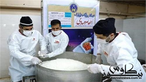 برگزاری طرح اطعام مهدوی در گرگان