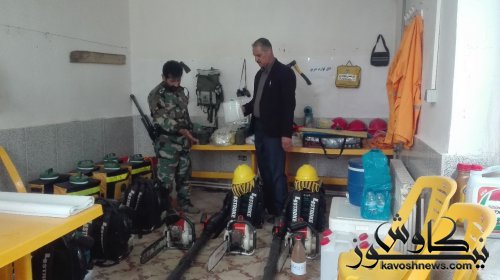 آمادگی برای مقابله با حریق در مراتع و جنگل‌های گلستان