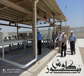 بررسی روند اجرای پروژه های گازرسانی شرق استان
