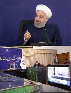 مشارکت استاندار مازندران در جلسه ستاد ملی مقابله با کرونا از طریق ویدیوکنفرانس
